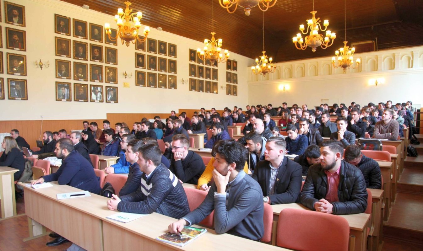 Profesorul Konstantin Nikolakopoulos  a conferențiat la Sibiu 43340