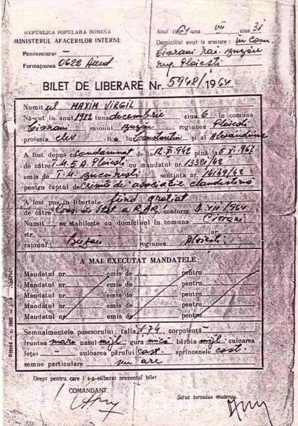 Virgil Maxim, arderea  de tot a unei tinereți  43112