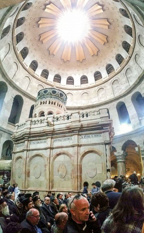 A fost inaugurat ediculul Sfântului Mormânt 42484