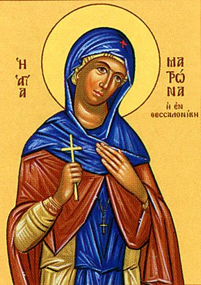 Sfânta Muceniţă Matrona din Tesalonic; Sfinţii Mucenici Filit şi Lidia, soţia sa, cu cei 4 fii ai lor 42288