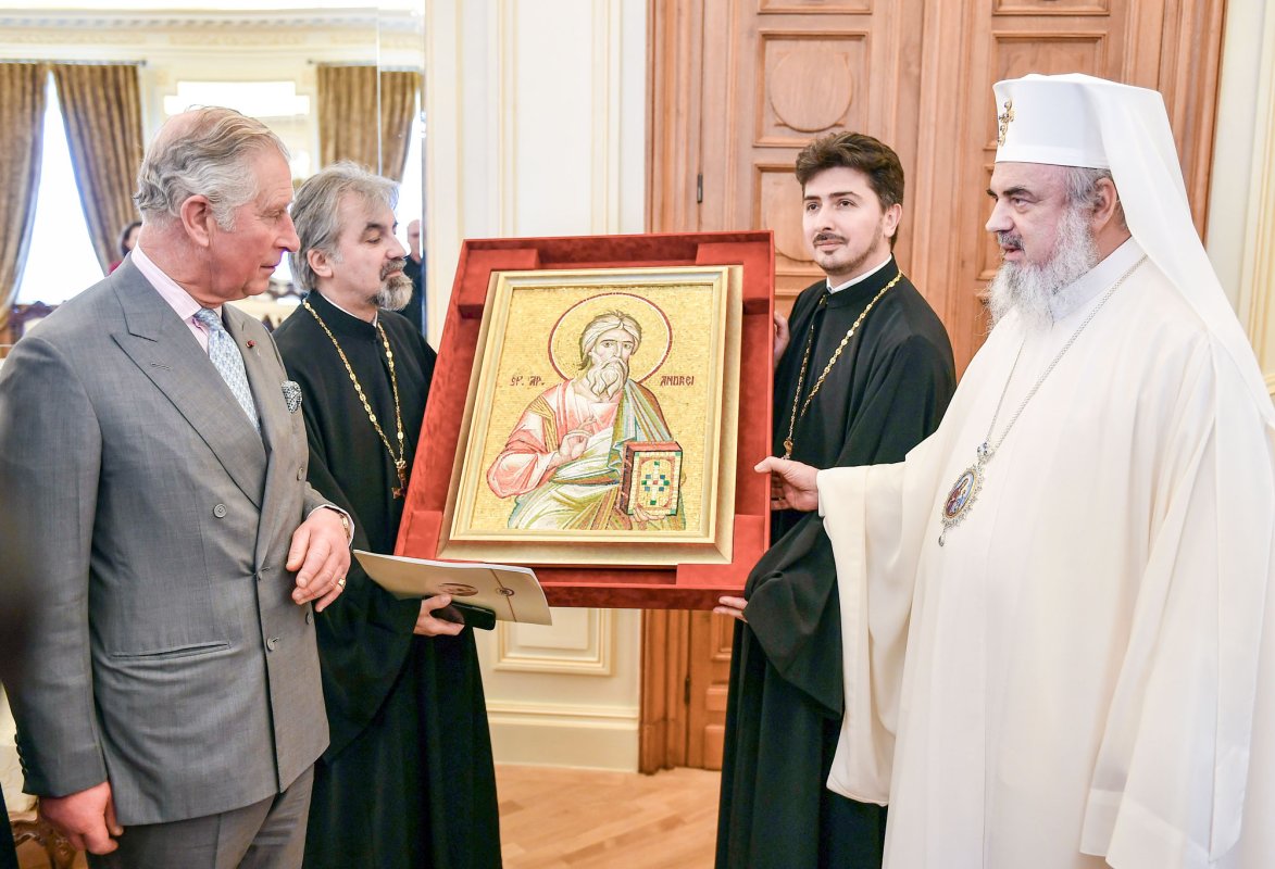 Vizita Alteței Sale Regale Charles, Prinț de Wales, la Patriarhia Română 41988