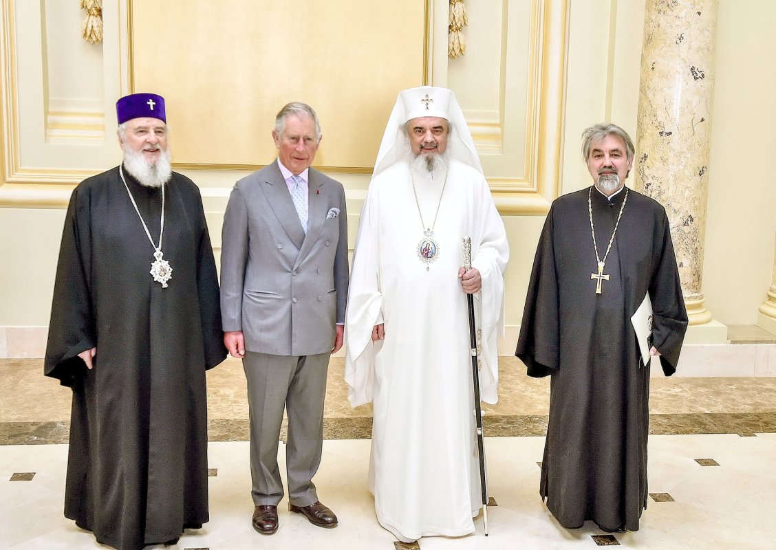 Vizita Alteței Sale Regale Charles, Prinț de Wales, la Patriarhia Română 41989