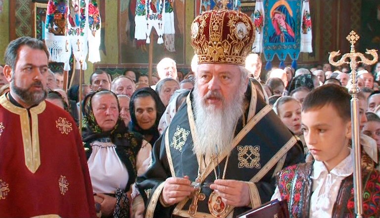Liturghie arhierească la Săcel, Protopopiatul Vişeu 41842