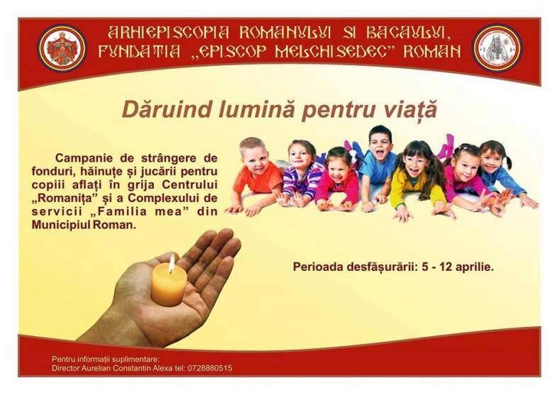 „Dăruind lumină pentru viaţă!“ 41340