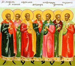 Sfânta şi Marea Luni (Denie) Sfinţii Mucenici Terentie, Pompei, African, Maxim şi Dima 41398
