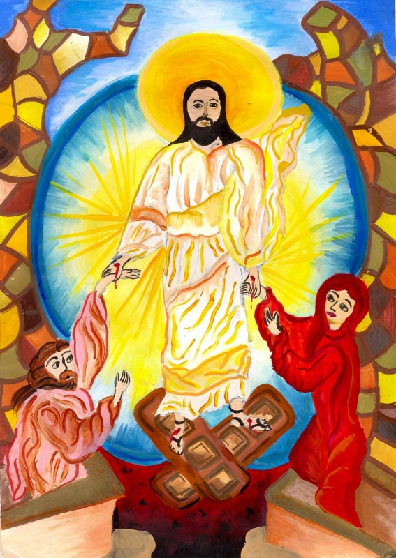 Învierea Domnului  prin ochi și minte de copil 41025