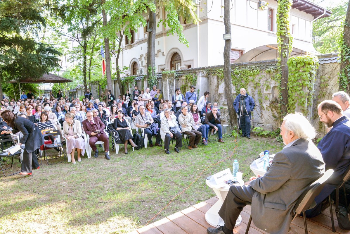 Conferință despre Athos la Institutul Cultural Român 40400