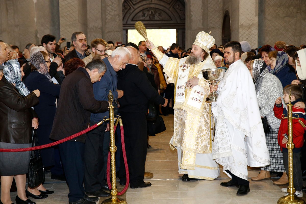 Binecuvântarea lucrărilor la o biserică nouă din Ploiești 40219