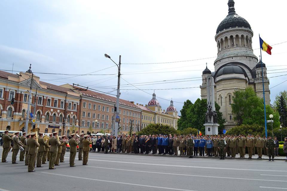 Omagierea veteranilor de război printr-o ceremonie religoasă și militară, la Cluj-Napoca 40191