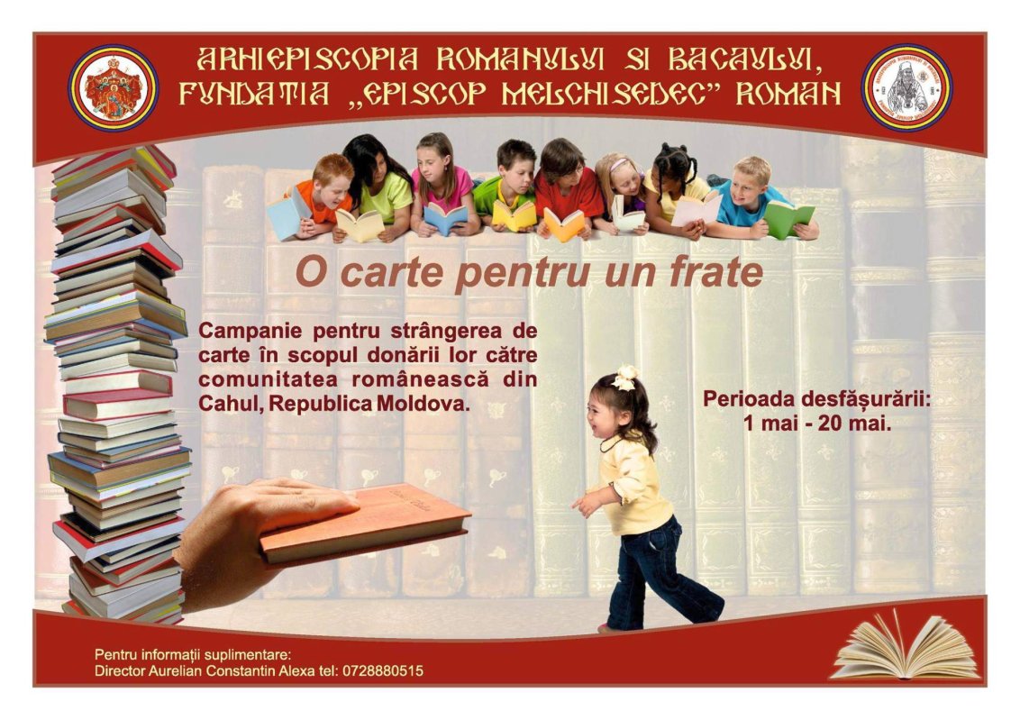 Lansarea campaniei „O carte pentru un frate“ 39739