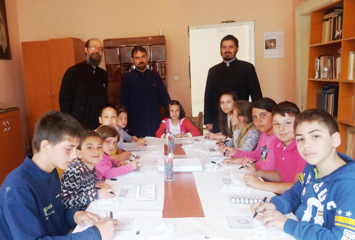 Atelier de pictură pe sticlă la Mateiaș, Rupea 38854