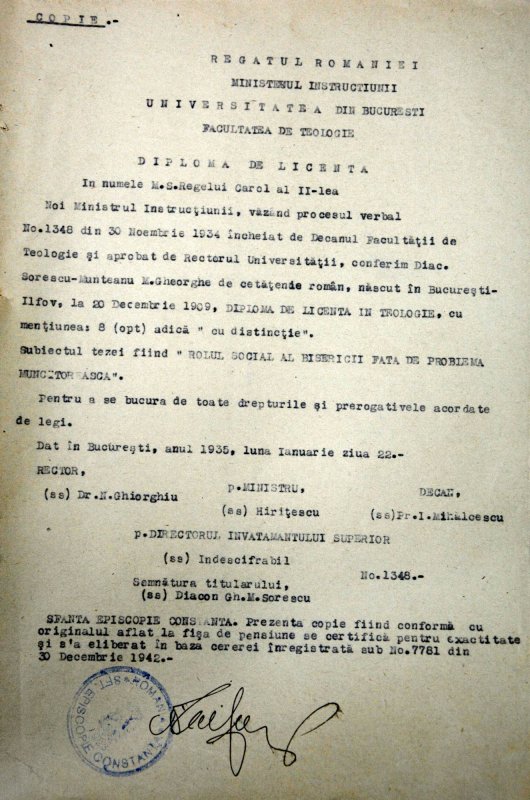 Părintele Gheorghe Colibaşi, mărturia slujirii neîncetate 38713