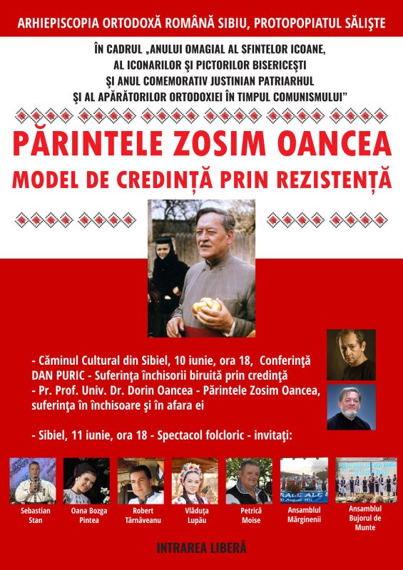 Comemorarea pr. Zosim Oancea, la Sibiel 38074