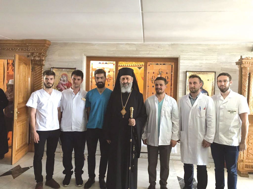 Binecuvântare la Spitalul Clinic de Urgenţă din Târgu Mureş 37625