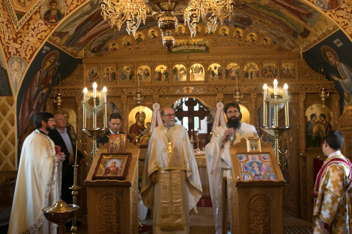 Pr. prof. Chad Hatfield, președintele Institutului Ortodox „Sfântul Vladimir” din New York, oaspete la Perşani, Braşov 37341