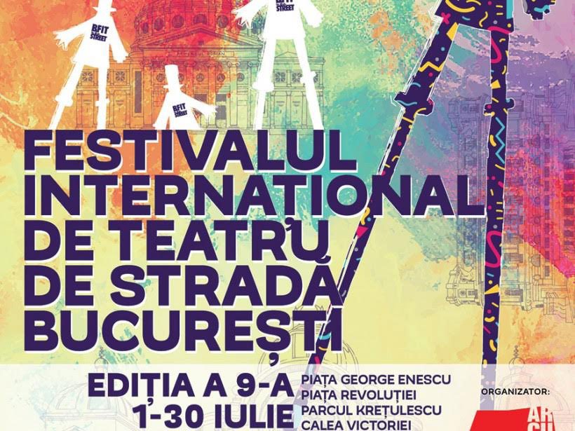 Teatru de stradă și acrobații în Bucureşti, în iulie 36500