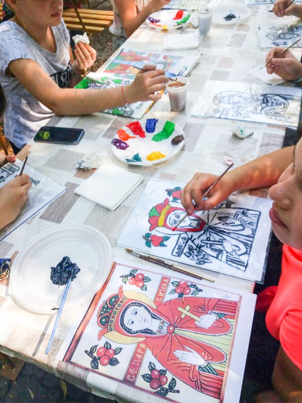 Tabăra de creaţie „Icoana mea” la Timișoara 35767