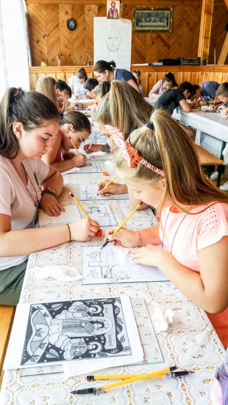Tabără de pictură la Mănăstirea Moisei 35538