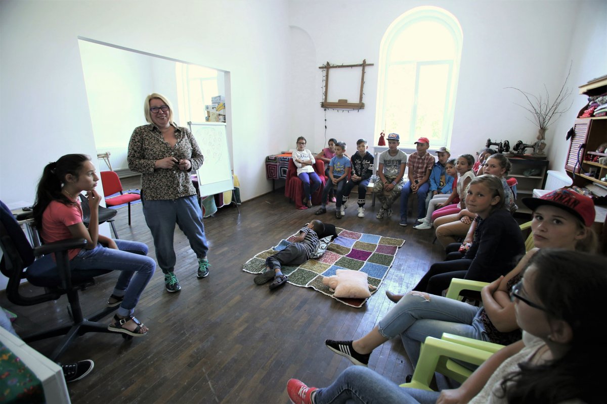 Tabere pentru copiii defavorizați la Centrul „Arca lui Anca” 35454