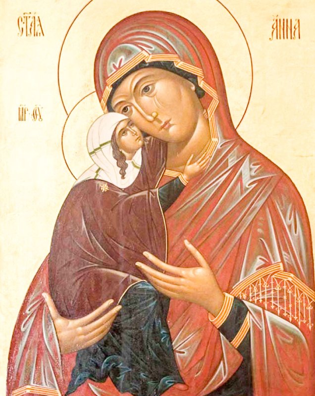 Adormirea Sfintei Ana, mama Preasfintei Născătoare de Dumnezeu; Sfinţii Părinţi de la Sinodul al V-lea Ecumenic; Sfintele Cuvioase Olimpiada şi Eupraxia 35077