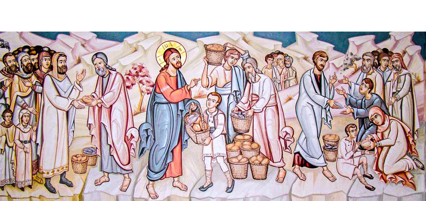 Pâinea înmulțită, semn și simbol al Pâinii pogorâte din Cer    34857