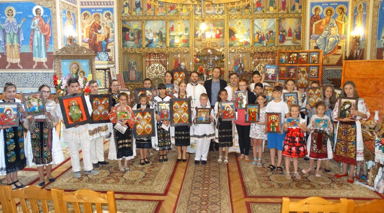 „Școala de vară” pentru copiii din Parohia Vătava, Reghin 34460