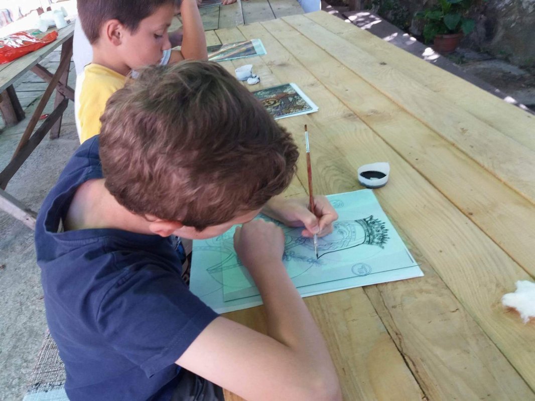 Tabără pentru copii la Mănăstirea Voivozi din Episcopia Oradiei 34285