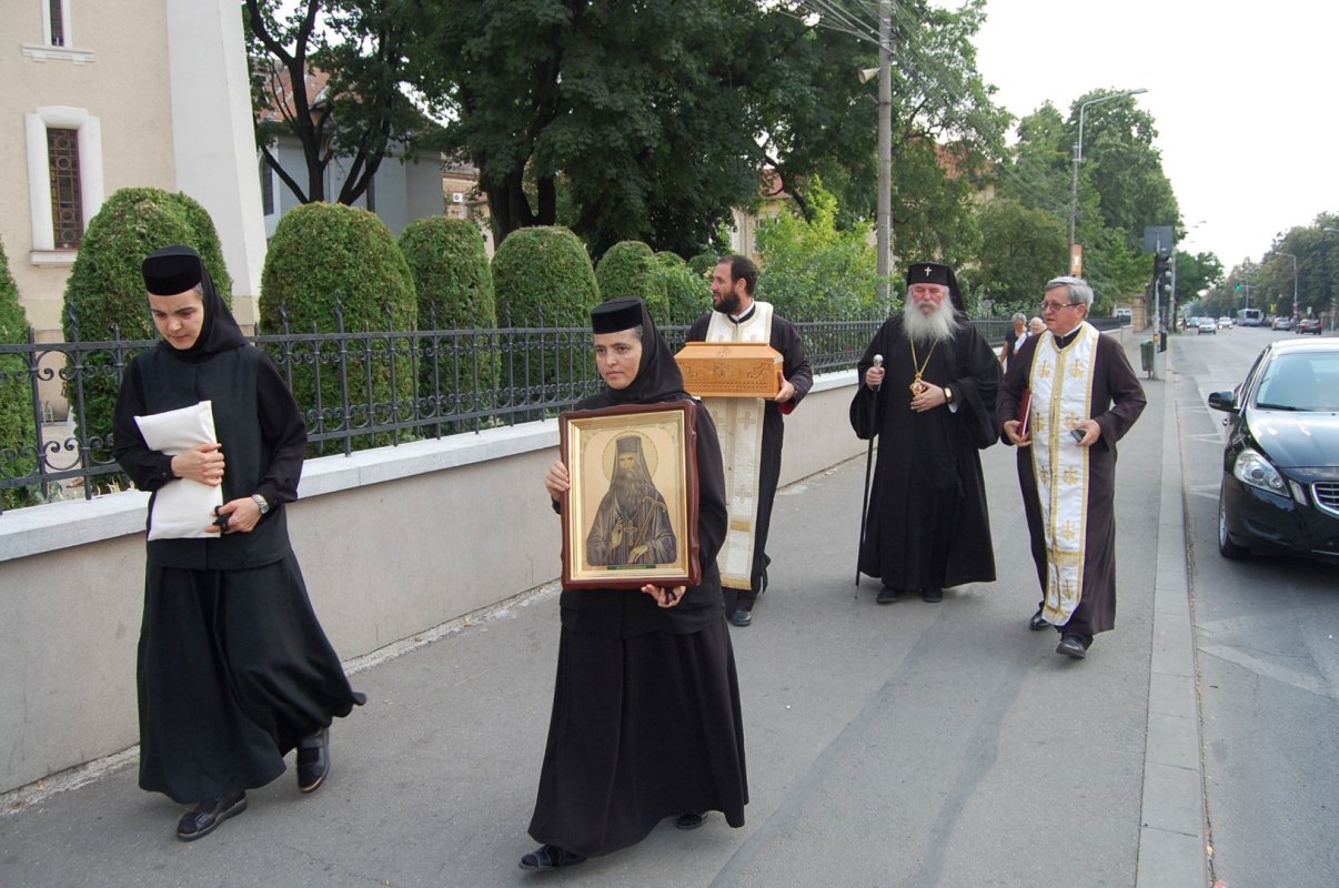 Timișorenii l-au cinstit pe Sfântul Irodion de la Lainici 34166