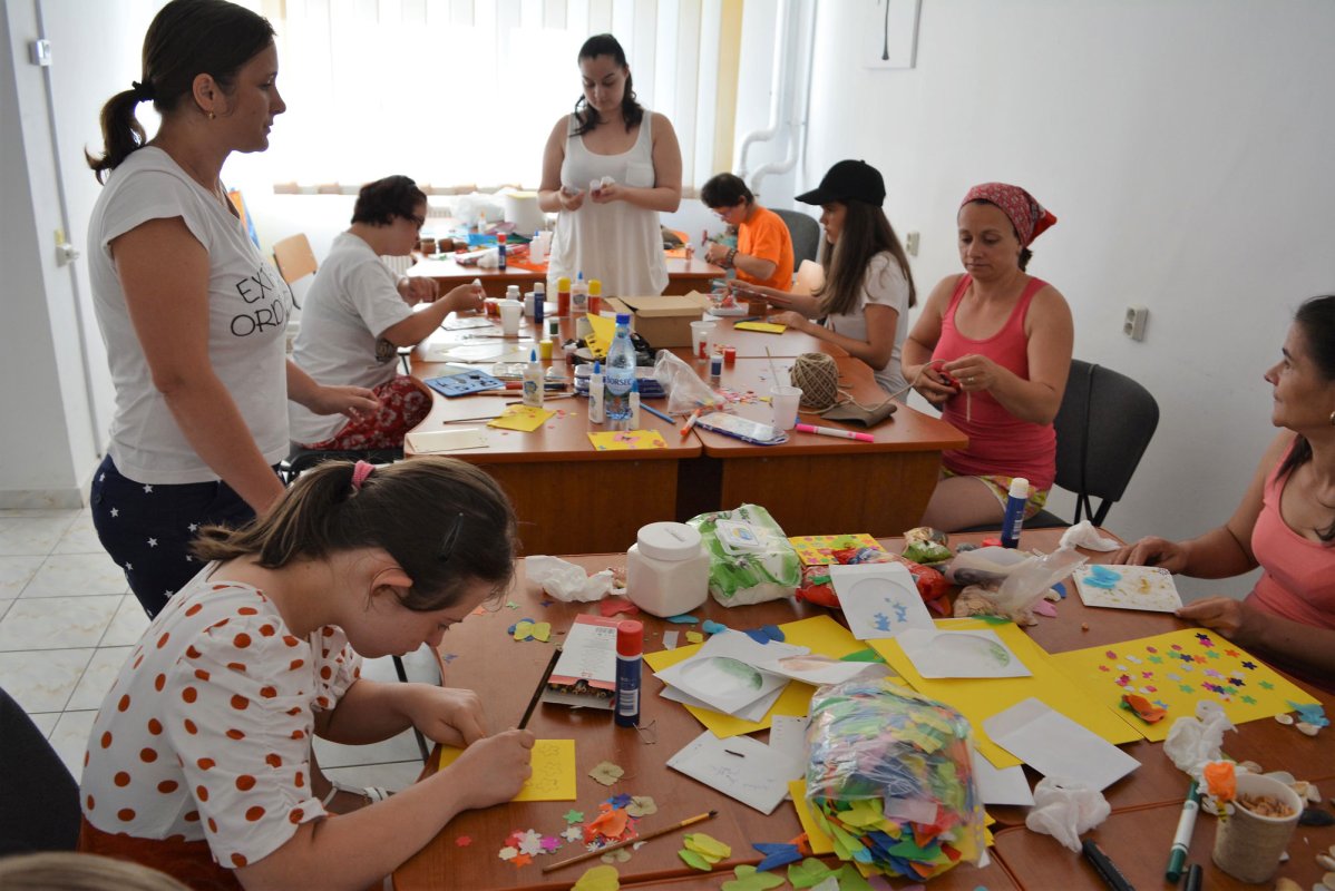 Tabără pentru tineri cu dizabilități, la Parohia Bartolomeu Nord, Braşov 34075