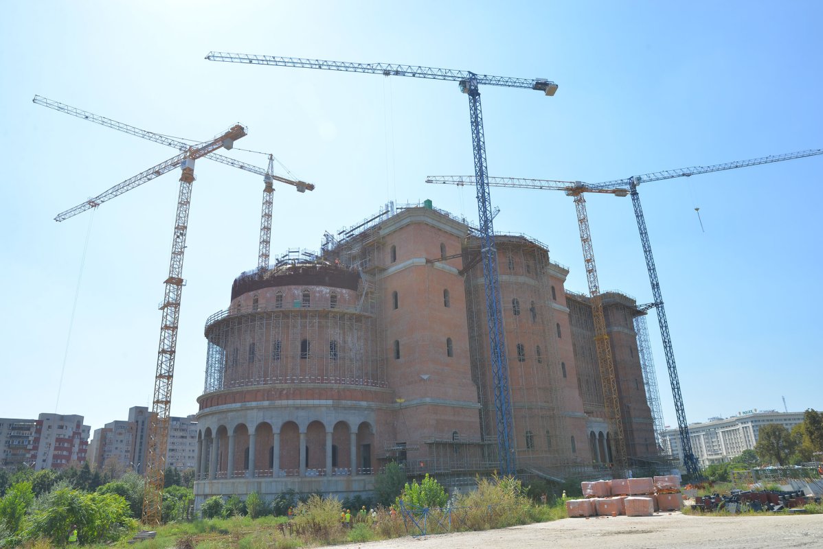 Stadiul lucrărilor la Catedrala Naţională 33154