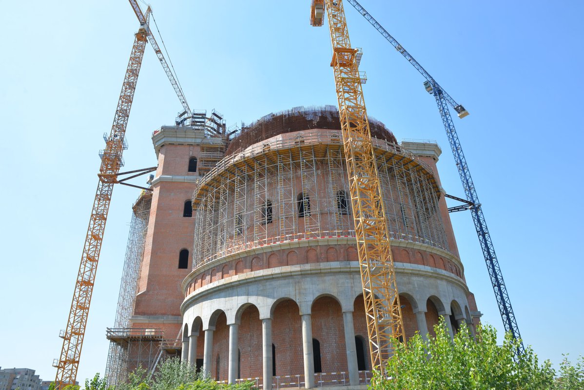 Stadiul lucrărilor la Catedrala Naţională 33156
