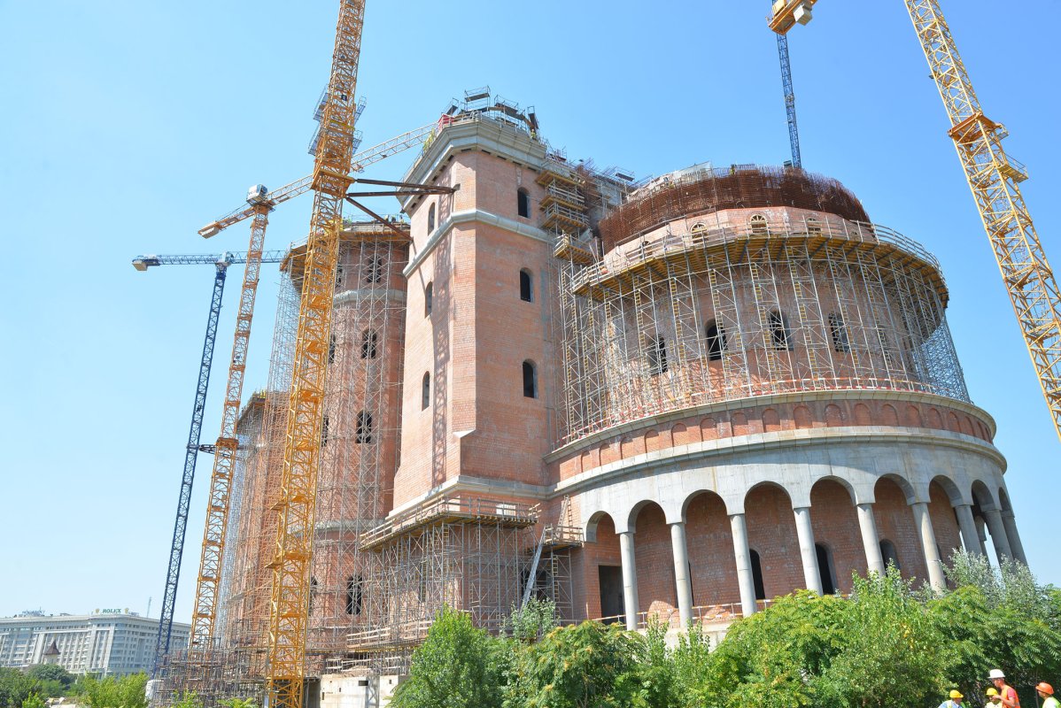 Stadiul lucrărilor la Catedrala Naţională 33158