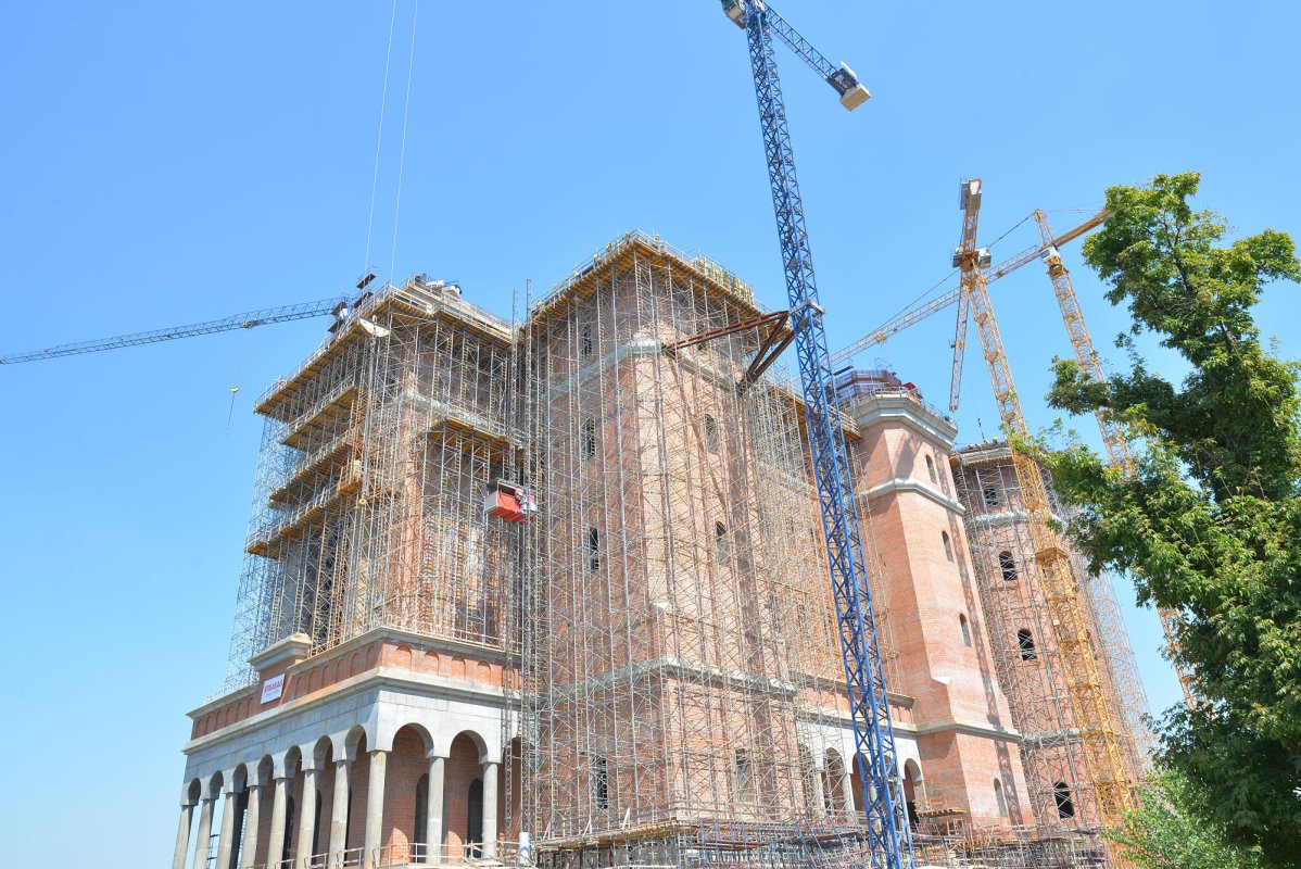 Stadiul lucrărilor la Catedrala Naţională 33159