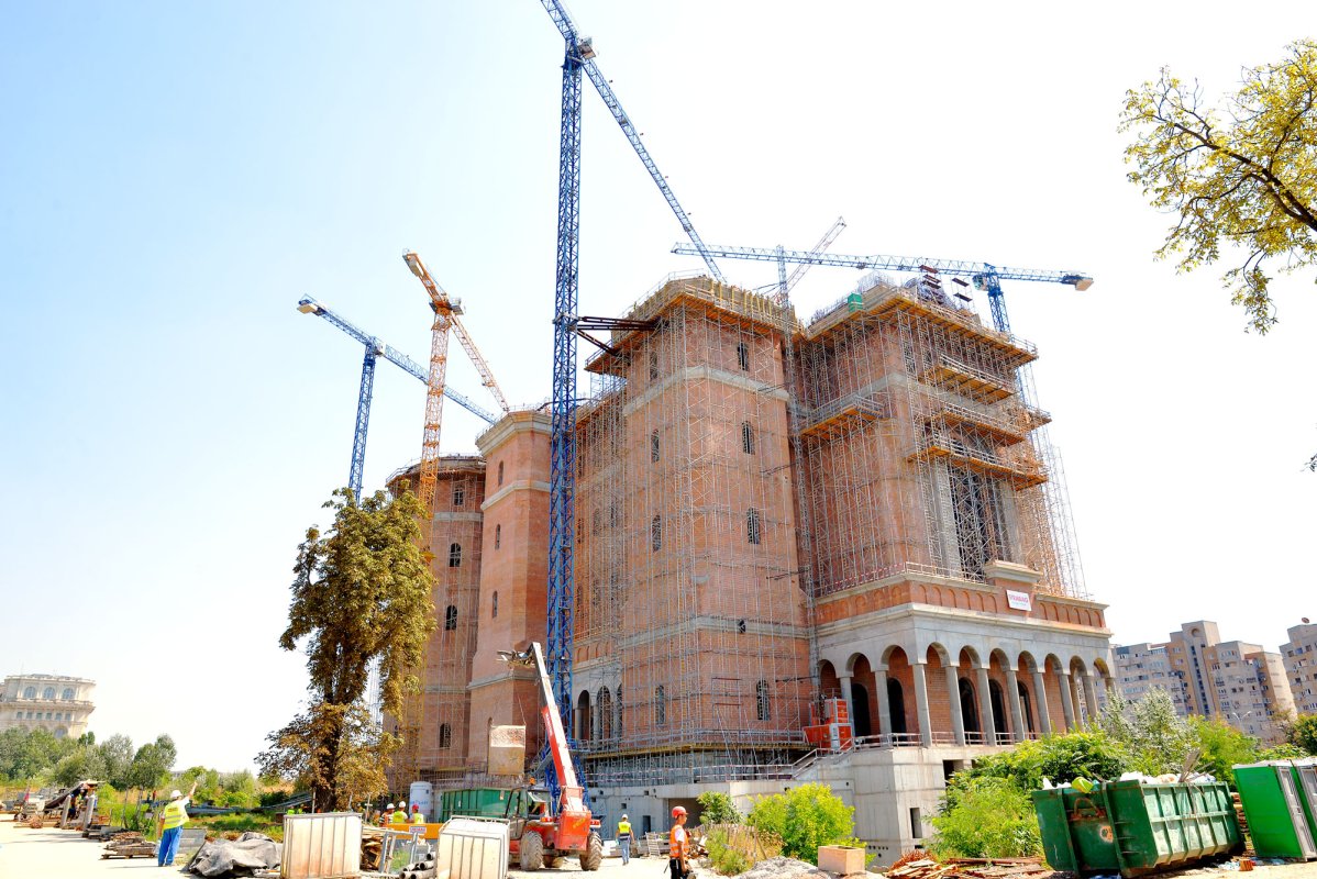 Stadiul lucrărilor la Catedrala Naţională 33166
