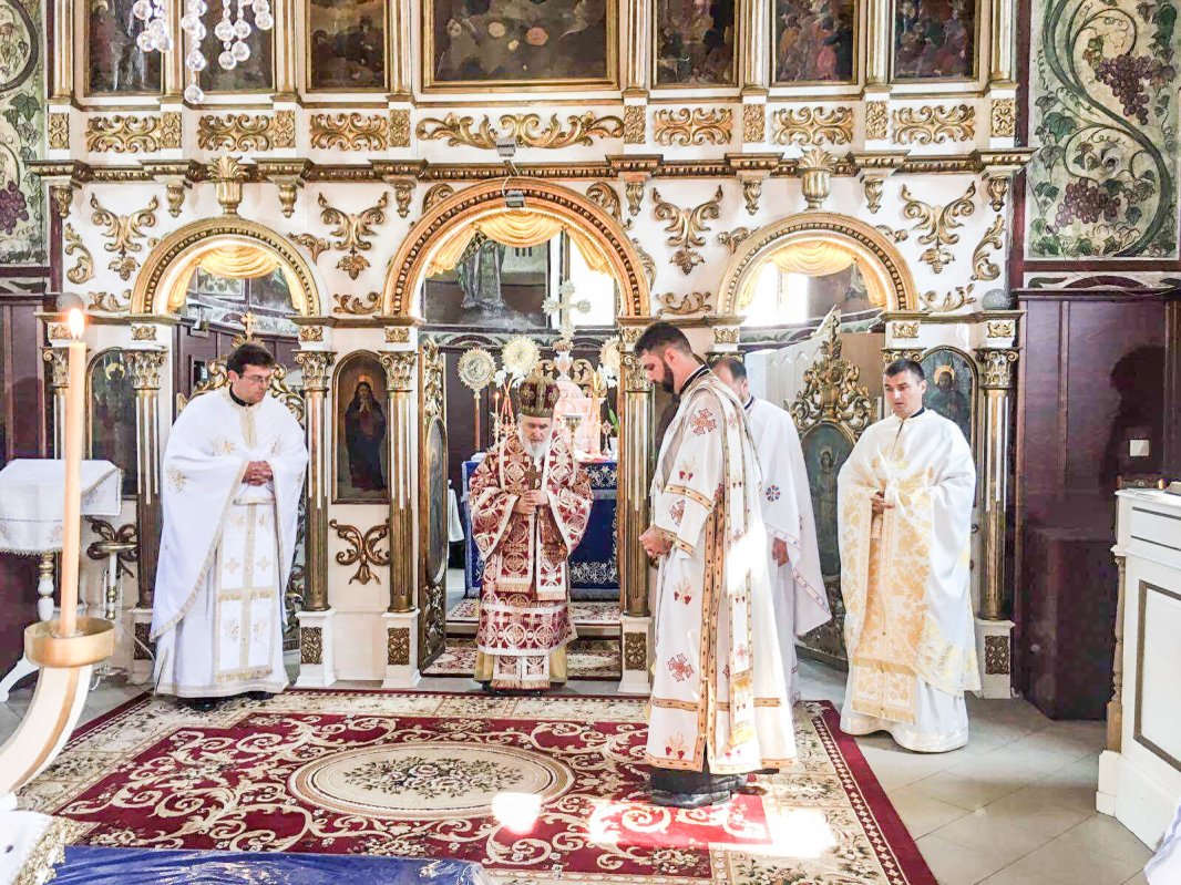 Binecuvântare de lucrări în Parohia Berechiu, Protopopiatul Ineu 32981