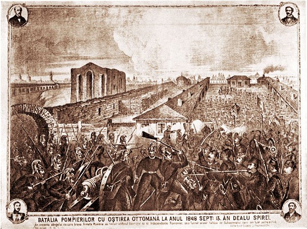 Pompierii-soldați, eroi în Dealul Spirii 32355