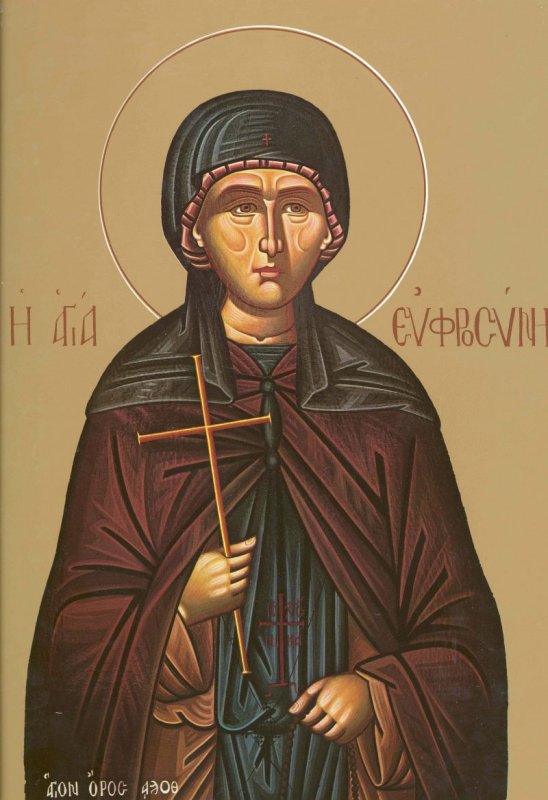 Sfânta Cuvioasă Eufrosina; Sfântul Cuvios Pafnutie Egipteanul; Sfântul Cuvios Serghie de la Radonej 31409