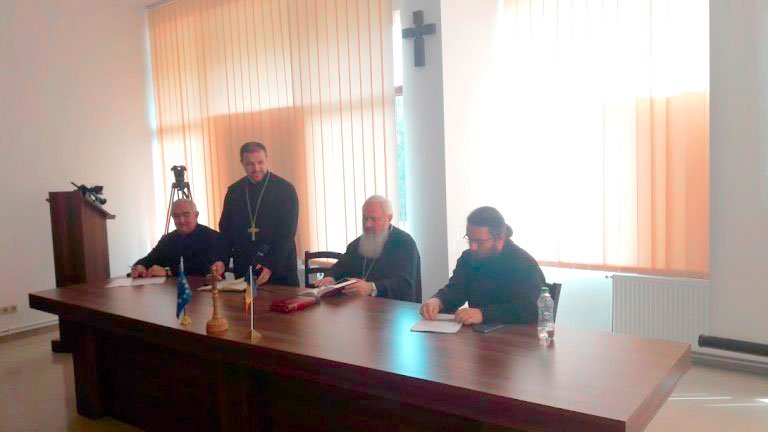 Şedinţă preoţească şi binecuvântarea unei case parohiale în Protopopiatul Dej 31181