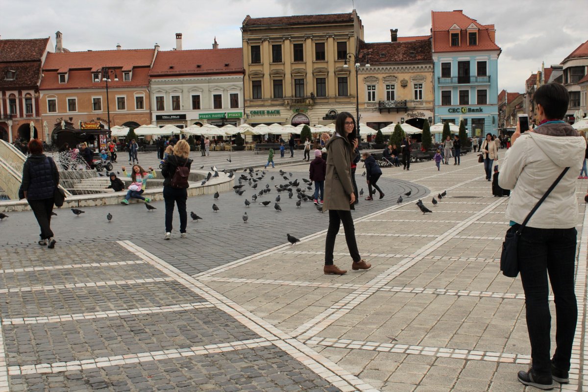 Pelerini clujeni la vechea Curte Domnească de la Târgoviște 30586