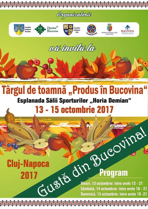 Prima ediție a târgului „Produs în Bucovina”, la Cluj-Napoca 30354