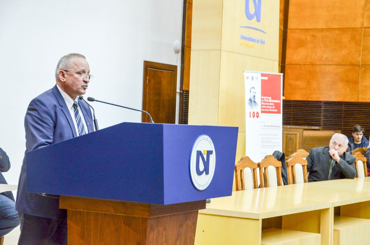 Simpozionul „Învățăturile lui Titu Maiorescu, Magister Artis, către urmașii săi din epoca Facebook”, la Timișoara 30367