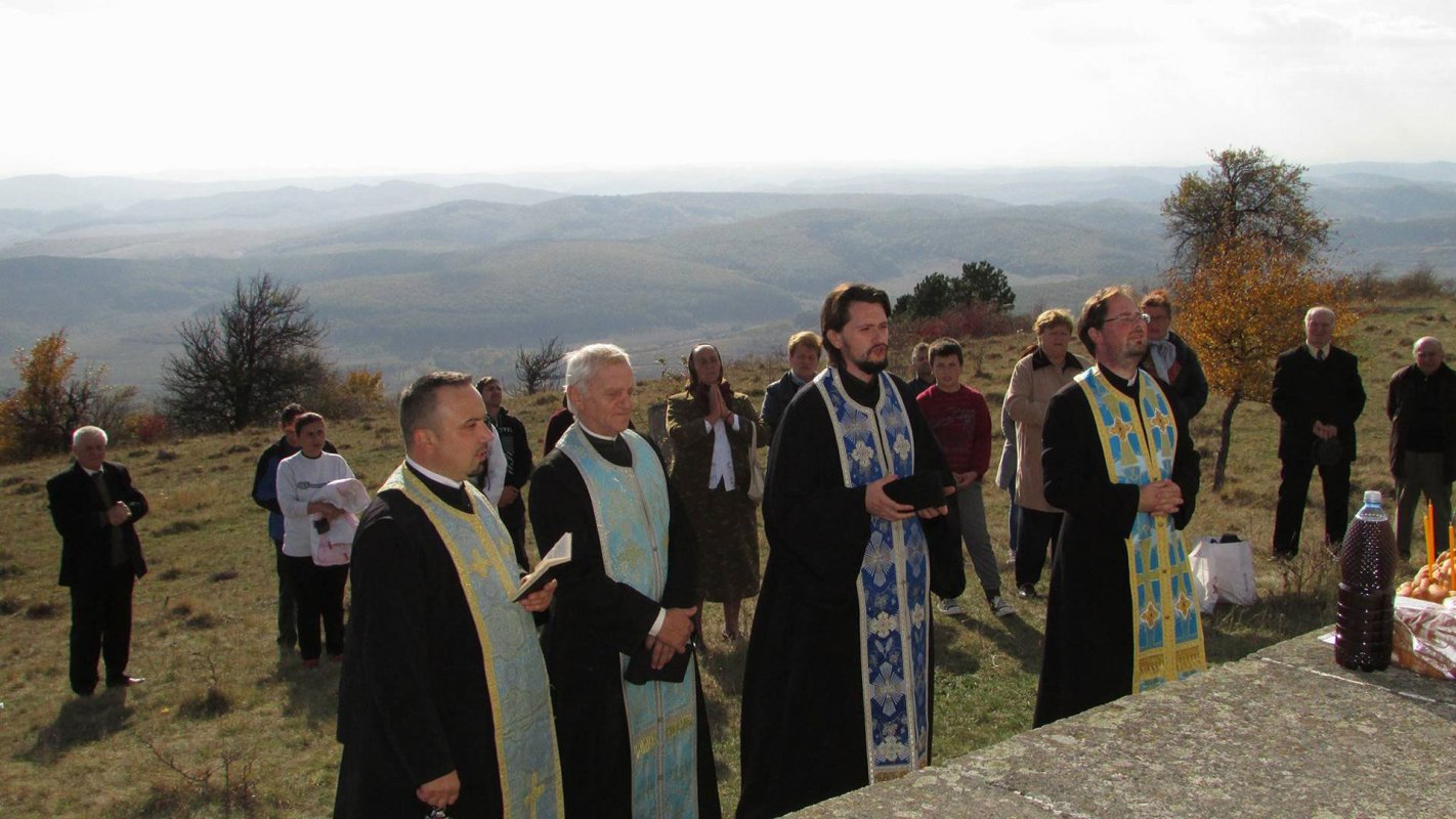 Slujbă la monumentul răscoalei de la Bobâlna, Cluj 30150