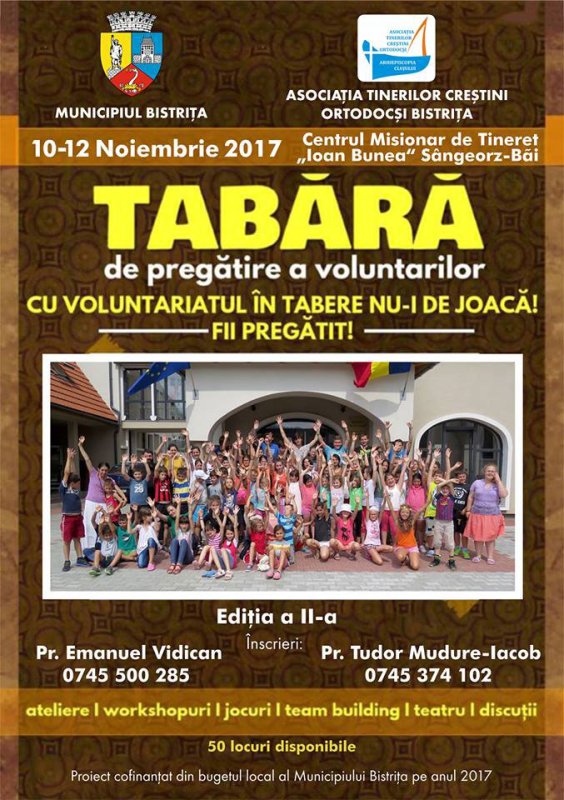 Tabără de pregătire a voluntarilor bistrițeni, la Sîngeorz-Băi 29344