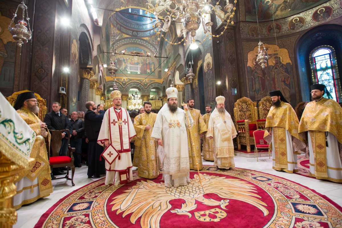 Preafericitul Părinte Rastislav a slujit la Catedrala Patriarhală 314695