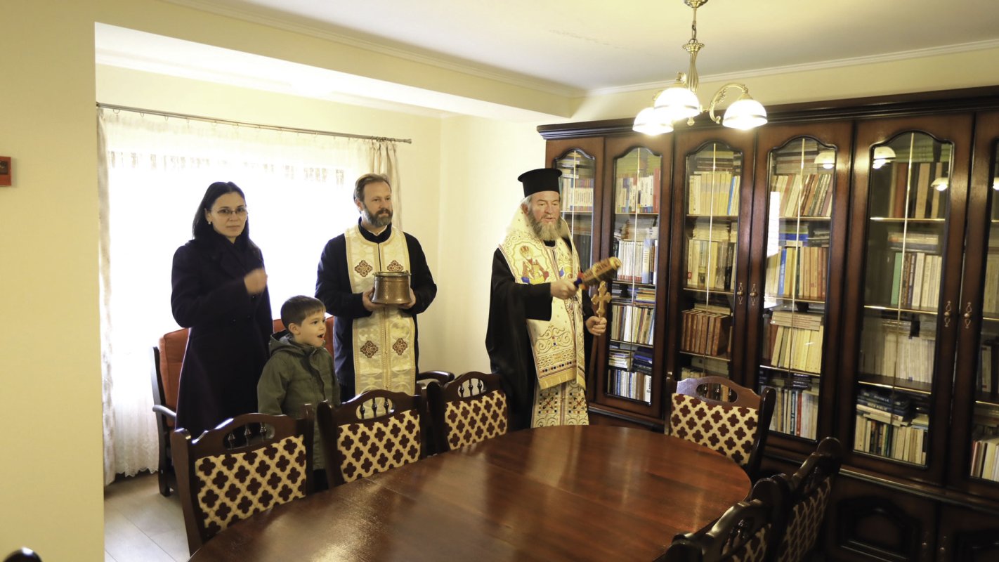 Binecuvântarea lucrărilor de modernizare la sediul Protopopiatului Lăpuş 28894