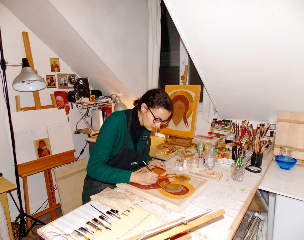 Convertire la Ortodoxie, artă sacră și rugăciune - un exemplu occidental 28621