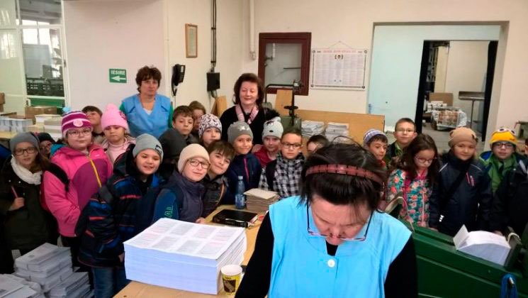 Elevi în vizită la Tipografia „Andreiana” din Sibiu 28663