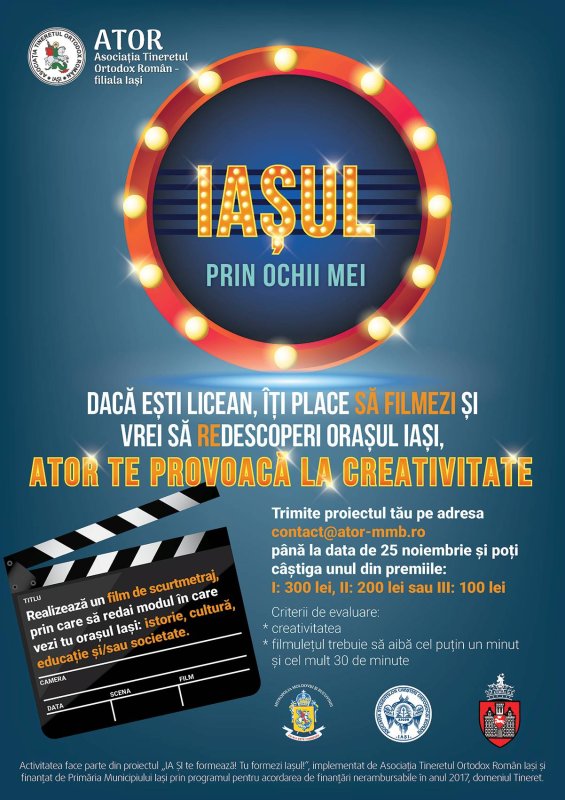 Concurs de scurtmetraj: Iaşul prin ochii mei 28444