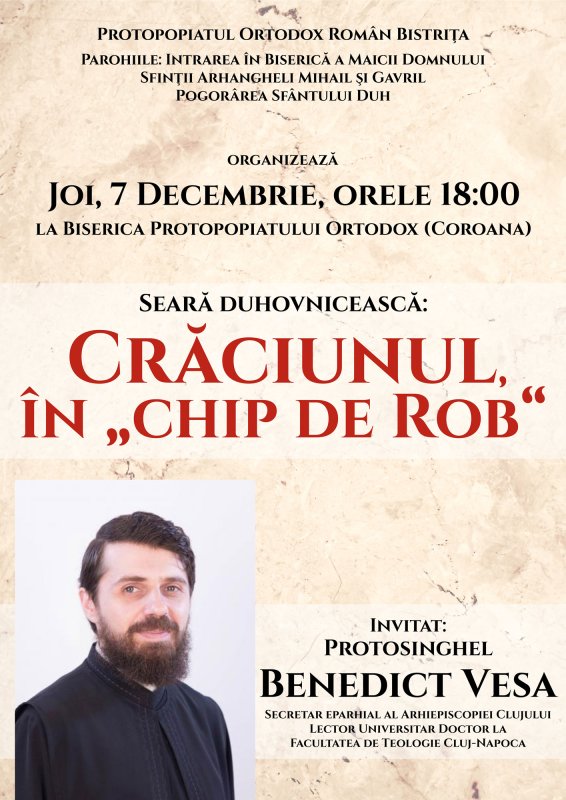 Conferinţele duhovniceşti de la Bistriţa 27140