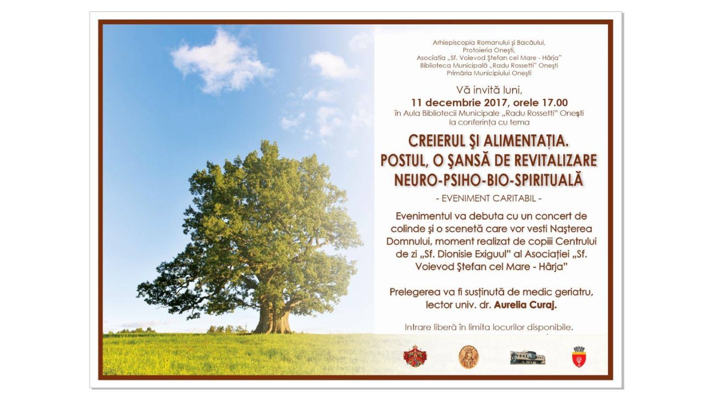 Eveniment caritabil şi conferinţă la Hârja 26833